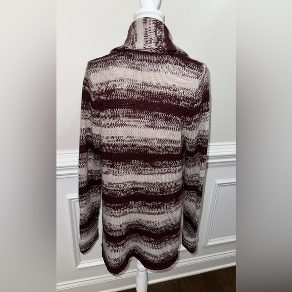 Garnet Hill Sierra Sweater Cardigan Alpaca Wool Blend no size see measurements - Picture 5 of 8